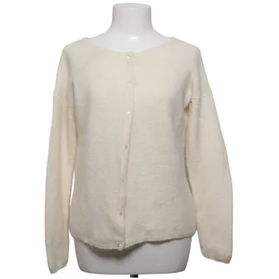 Cardigan (Beige) from La Maille Sézane Alpaca wool, Mohair, Polyamide