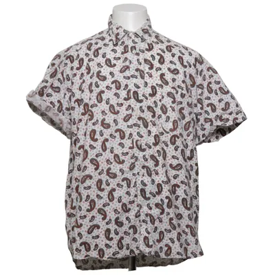 Chemise à manches courtes (Blanc, Multicolore) de PA Design Coton