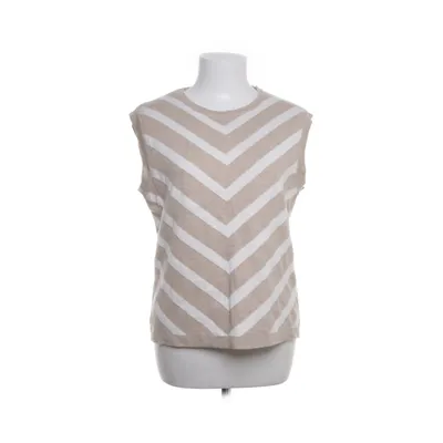 Slipover (Beige, Vit) från Stenströms Bomull