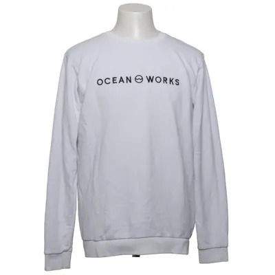 Sweatshirt (Weiß) von Ocean Works Baumwolle, Polyester