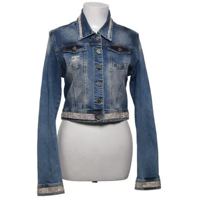 Veste en jean (Bleu) de Elisabetta Franchi Coton, Polyester, Viscose