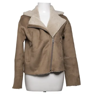 Shearlingjakke (Brun) fra Zara Basic Outerwear