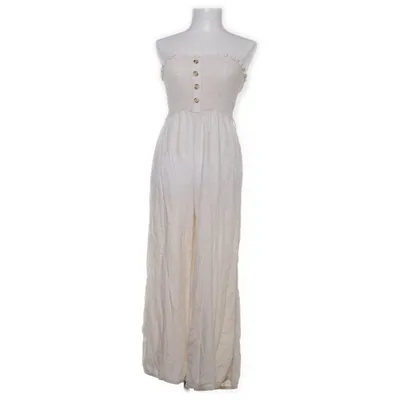 Combinaison (Beige) de Stradivarius Lin, Viscose