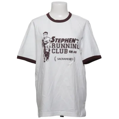T-shirt (Blanc, Violet) de Kiabi Coton
