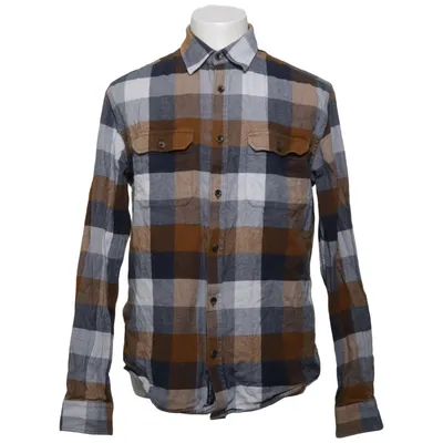 Flannel skjorte (Brun, Blå, Hvid) fra Garant