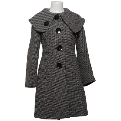 Manteau (Noir, Blanc) de Coast Acétate, Polyamide, Laine