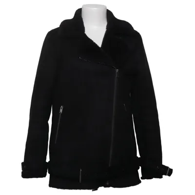 Veste en peau de mouton retournée (Noir) de Object