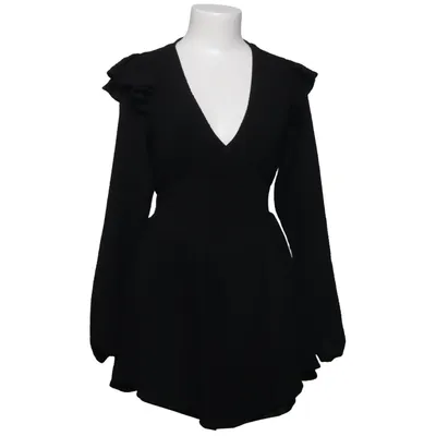 Kjole (Sort) fra Bershka Elastan, Polyester