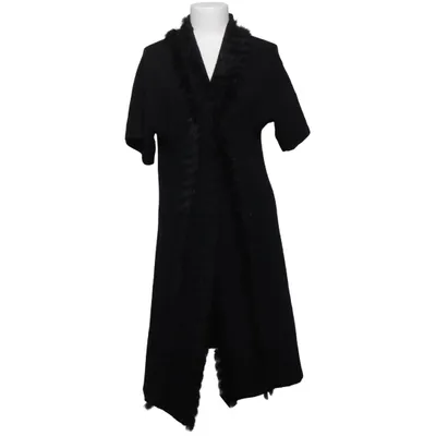 Cardigan (Zwart) van Gardeur Kasjmier, Nylon, Konijnenbont, Viscose, Wol