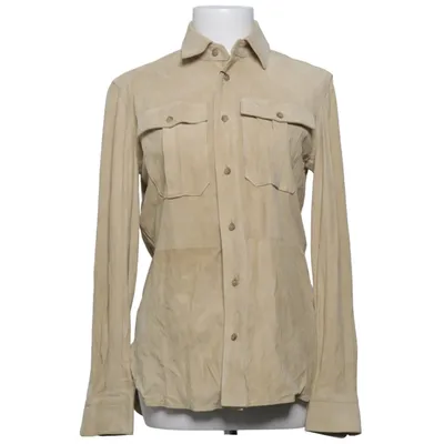 Läderjacka (Beige) från Ralph Lauren Skinn