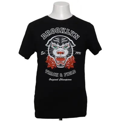 T-shirt (Schwarz) von Wrap Baumwolle