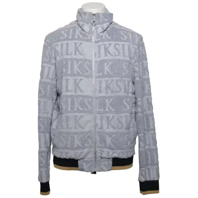 Blouson (Gris) de SikSilk Coton, Polyester
