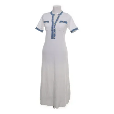 Maxi jurk (Wit, Blauw) van Moocci Polyester, Viscose