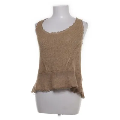 Tanktop  (Beige) fra Ralph Lauren Kashmir, Bomuld, Linned, Metallfiber, Silke