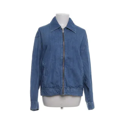 Spijkerjas (Blauw) van COS Polyester, Katoen