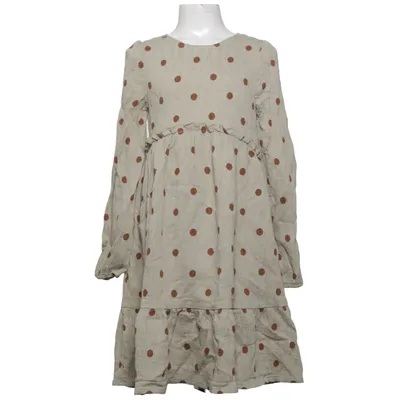 Jurk (Beige, Bruin) van Happy Girls Katoen, Polyester