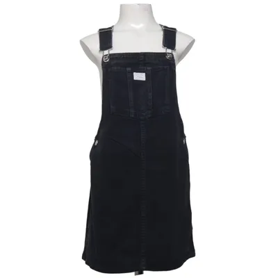 Dungaree dress (Black) from H&M Cotton