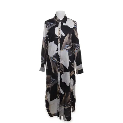 Skjortklänning (Svart, Flerfärgad) från Object Återvunnen polyester