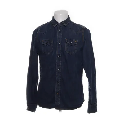Denim blouse (Blauw) van Diesel Industry Katoen