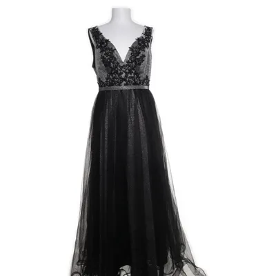 Evening gown (Black, Silver) from Flowerby Charm's