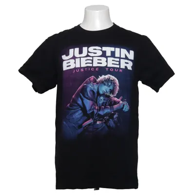 T-shirt (Svart, Flerfärgad) från Justin Bieber Bomull