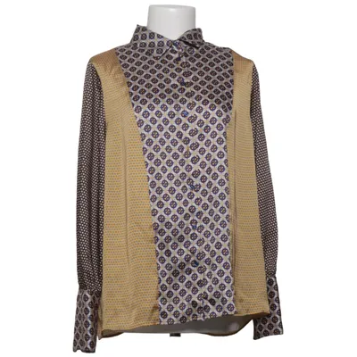 Shirt (Geel, Blauw, Meerkleurig) van Topshop Polyester