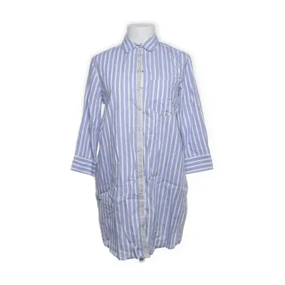 Blousejurk (Wit, Blauw) van Zara Basic Z1975 Denim