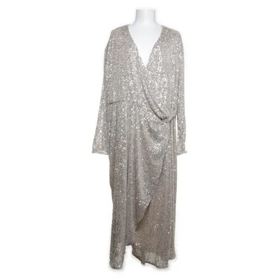 Cocktailjurk (Beige, Meerkleurig) van H&M Elastaan, Polyester