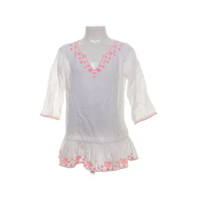 Robe de plage (Blanc, Rose) de Angels Coton