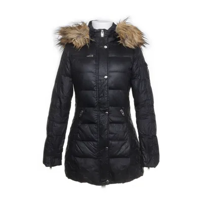 Down coat (Black) from Rockandblue Polyester, Down