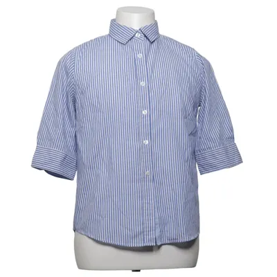 Chemise à manches courtes (Bleu, Blanc) de American English by Park Lane Coton, Polyester