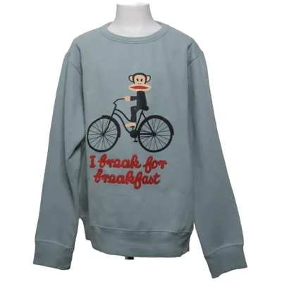 Collegetröja (Blå) från Paul Frank Bomull, Polyester