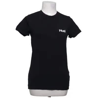T-shirt (Svart) från Huel Bomull, Elastan