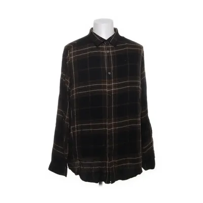 Flannel shirt (Brown, Beige, Black) from H&M Man Viscose