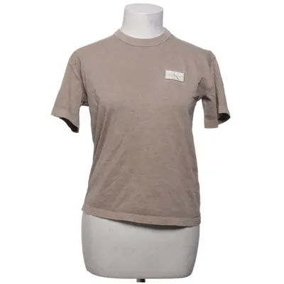 T-shirt (Beige) van Calvin Klein Jeans Katoen