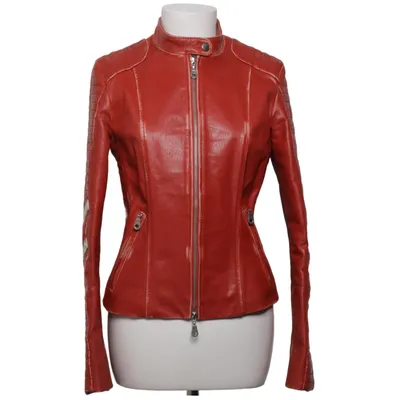 Leren jack (Rood) van Gipsy Leer, Polyester