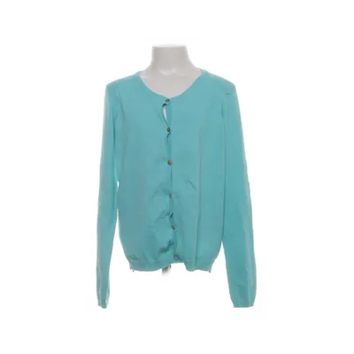 Kofta (Turkos) från Zara Knitwear Bomull, Polyamid