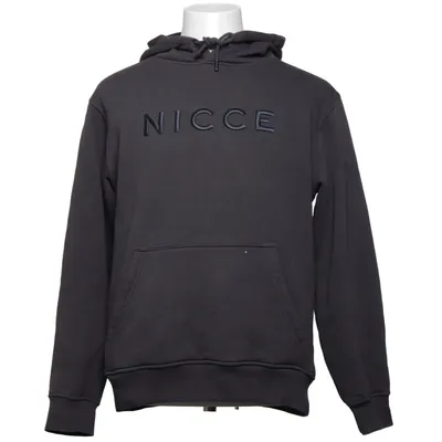 Sweat à capuche (Gris) de Nicce Coton, Polyester