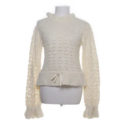 Tröja (Vit) från Zara Polyester, Ull