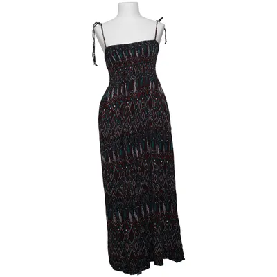 Robe longue (Noir, Multicolore) de Janina