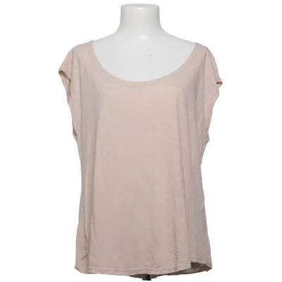 T-shirt (Beige) from Mellow Rose Cotton, Modal