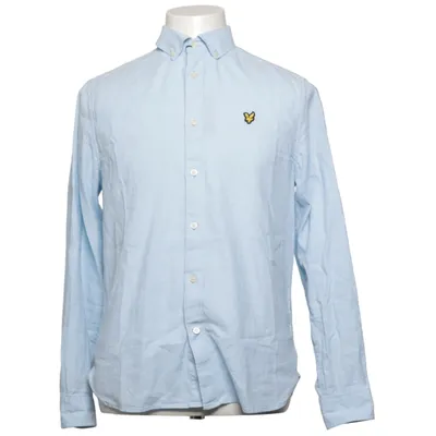 Button down shirt (Blue) from Lyle & Scott Cotton, Linen