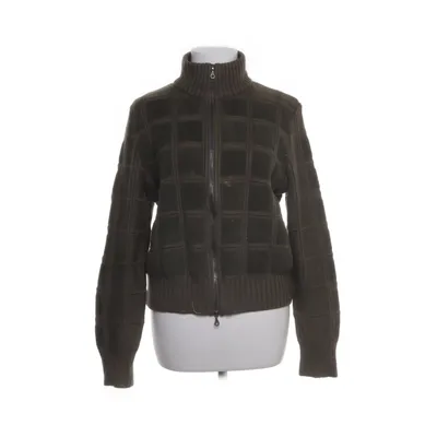 Cardigan (Green) from Jaeger Merino wool, Polyester, Polyurethane