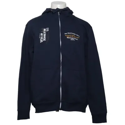 Huvtröja (Blå) från Identic Bomull, Polyester