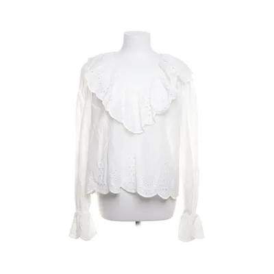 Blouse (Wit) van H&M Trend Katoen, Polyester