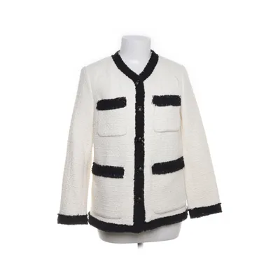 Blazer (Wit, Meerkleurig) van H&M Modern Classic Acryl, Polyester, Wol, Viscose