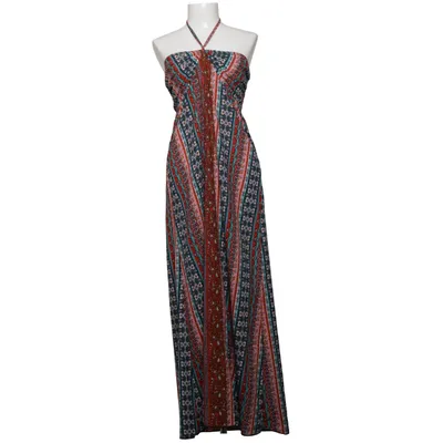 Halterneck-kjole (S 575) fra Elan Polyester