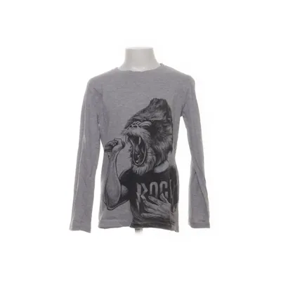 Långärmad t-shirt (Grå) från Zara Boys Bomull, Viskos