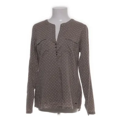 Blus (Grå, Vit) från Tom Tailor Bomull, Viskos