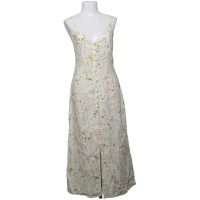 Robe (Blanc, Multicolore) de H&M Coton, Lin, Viscose